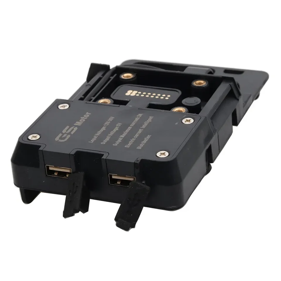 Supporto Per Telefono E GPS Per Manubrio Honda Integra 750 NC750D, Colore Nero Lucido