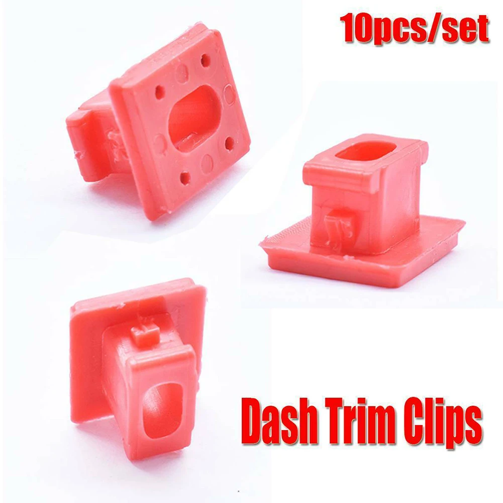 10Pcs Casr Dash Trims Clips Retainer Fitting For BMW E46 E65 E66 E83 323i 328i 323Ci  Fixing Buckles Fastener Clamps