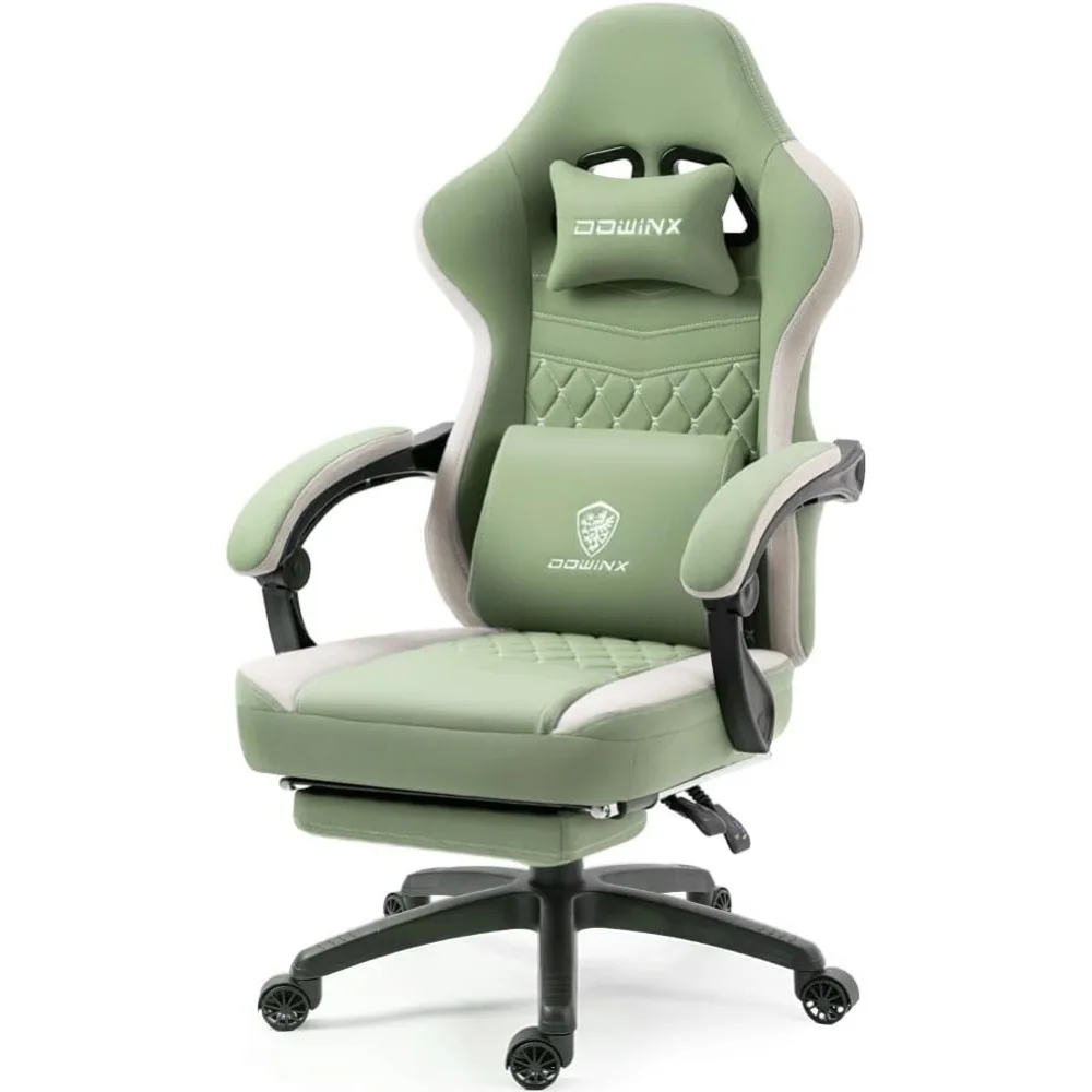 

Dowinx Gaming Chair Breathable Fabric Computer Chair with Pocket Spring Cushion, Comfortable Office Chair with Gel Pad