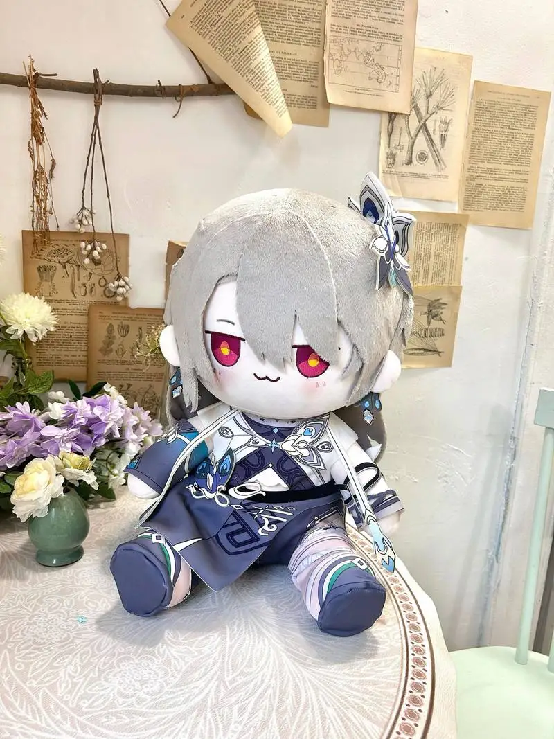 For Fans Anime Game Peripheral Honkai Impact 3rd Vita 40cm Sitting Style Plush Doll With Changeable Clothes Stuffed Pillow Gift