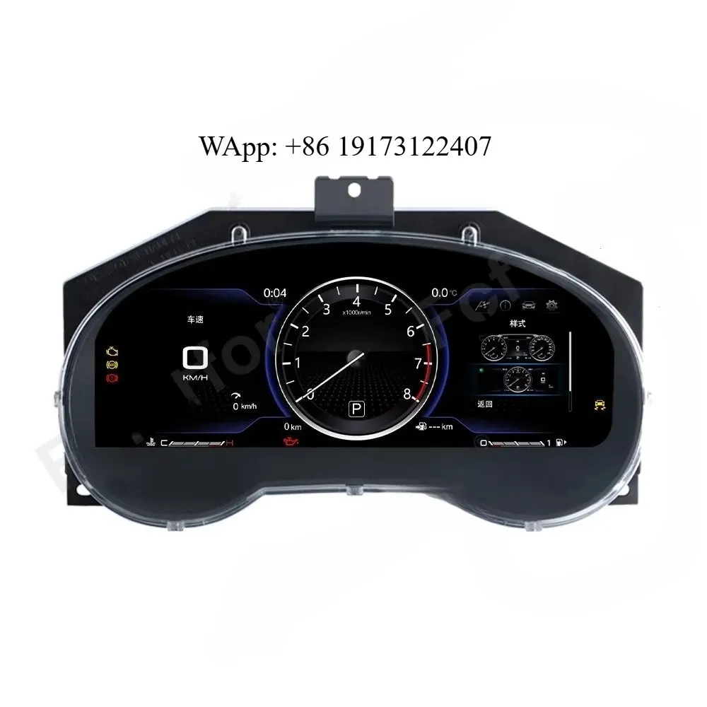 

Foforfor Car Speedometer LCD Instrument Digital Dashboard Cluster Panel for Teana/X-Trail/ Qashqai2013-2018 Dashboard