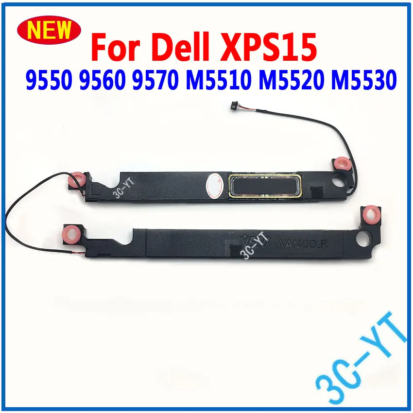 1Pair New Laptop Speaker Left and Right Built-in Speakers For Dell XPS15 9550 9560 9570 M5510 M5520 M5530 0TX47W