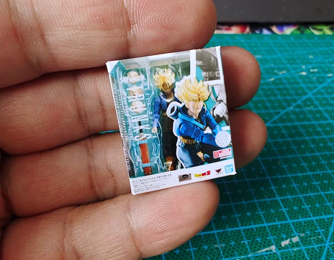

Miniature Collectible Paper Box Figures Shf Dragon Ball Characters Like Gohan Trunks Etc Action Toy Figures Collectors Item