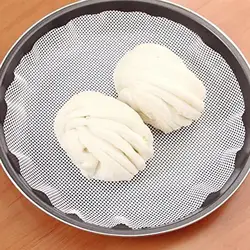 1Pc 17 Sizes Round Non-Stick Silicone Steamer Pad White Dim Sum Paper Home Restaurant Steamers Mat Kitchen Cooking Accessories