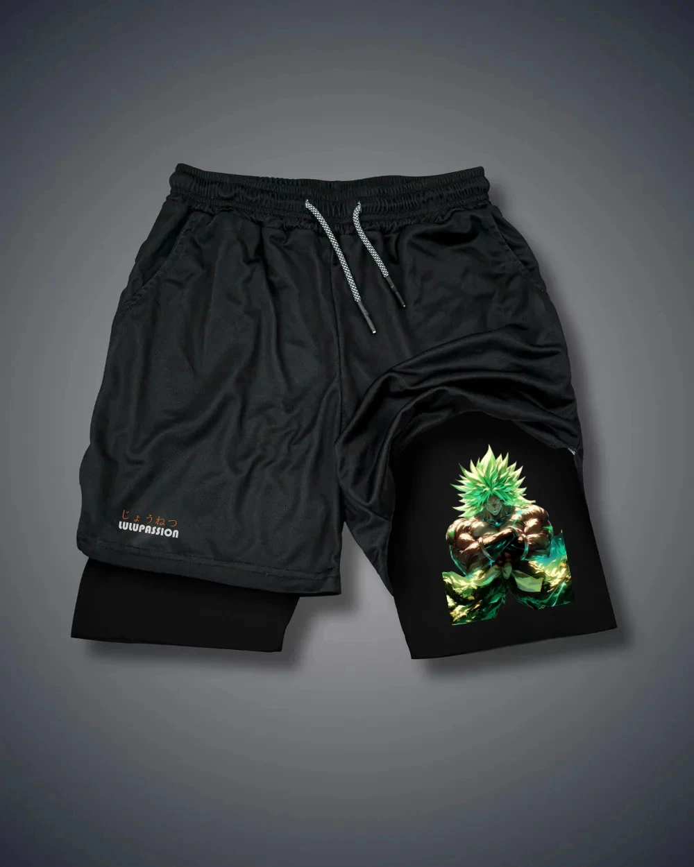 2025 Dragon Ball GT Short Pants Official Y2K Quick-Dry Goku Design, Perfect for Cosplay, Gym & Street Fashion view 2