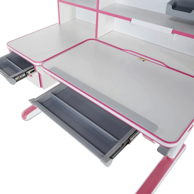 Mesa de estudio ergonómica ajustable en altura para estudiantes y niños, mesa de lectura de madera para el hogar y la escuela