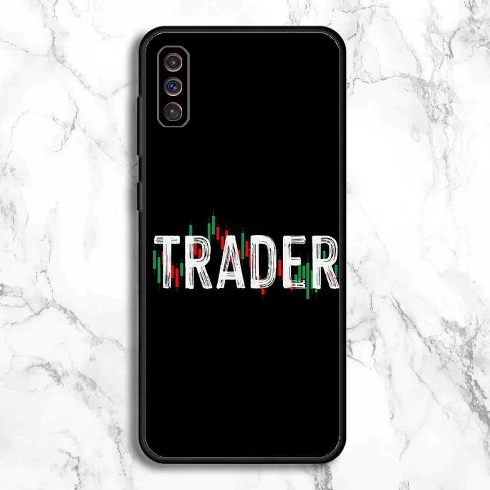 Day Trading Day Trader Trader Phone Case For Samsung Galaxy A13,A21s,A22,A31,A32,A52,A53,A71,A80,A91 Soft Black Phone Cover