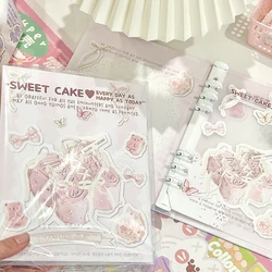 Cute Pink Bow Binder A5 Loose Leaf Photocards Holder Magnetic Kpop Photo Card Collect Book Album Korean 포카 바인더