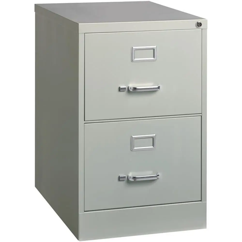 

Металлический шкаф для документов серого цвета, запираемый, предварительно собранный, для документов формата Legal, для дома или офиса