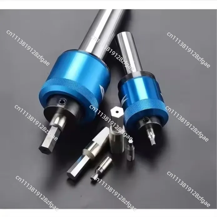 Straight Shank 8.0mm Hexagonal Squareal CT08 CT16 Rotary Broach Punch Holder British System C16/C20/C22/C25/C32 for Lathe