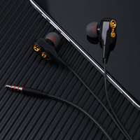 Wired Earbuds with Microphone In-Ear Headphones Deep Bass Clear Sound Sports Earphones 3.5mm Jack for Phones and Laptops