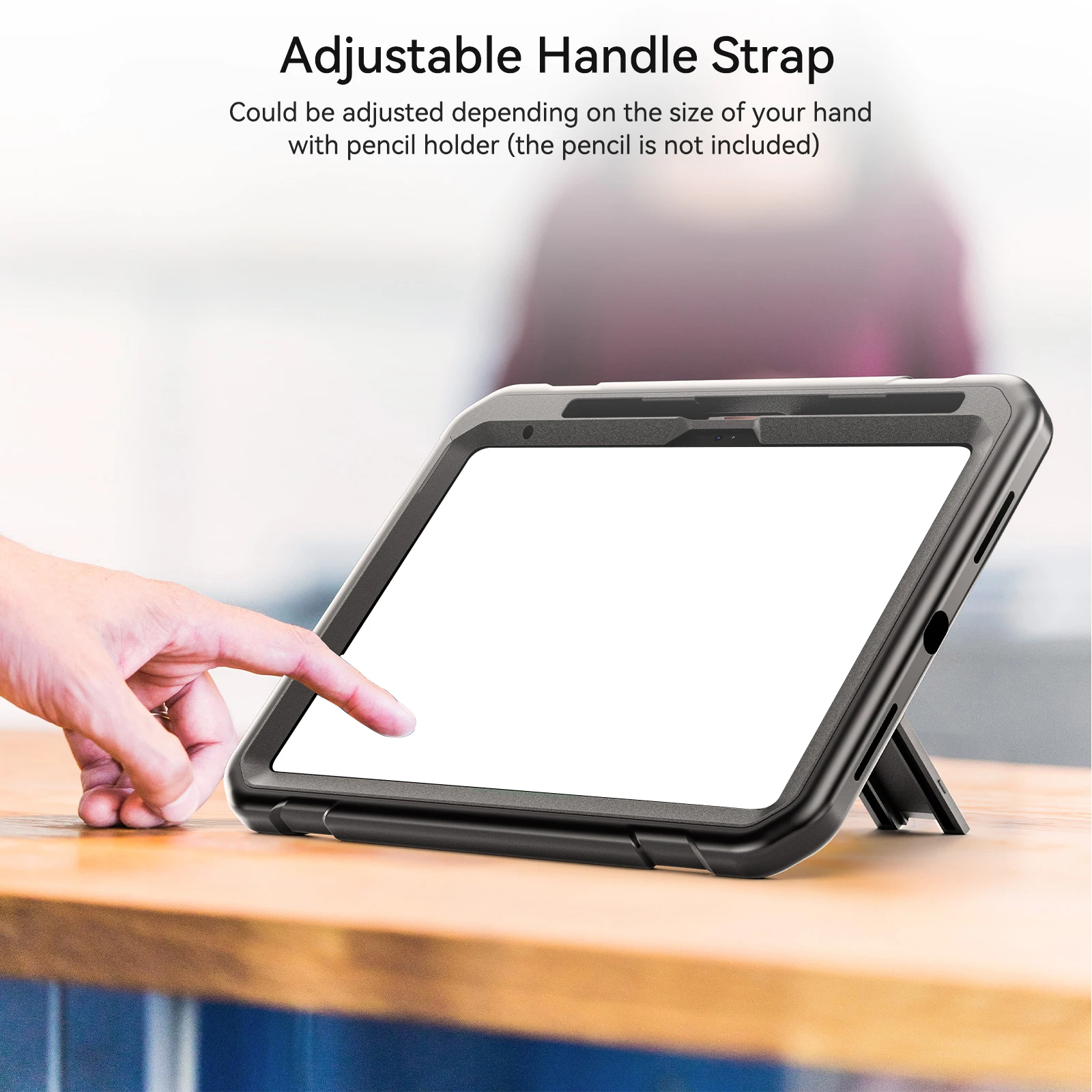 متوافق مع iPad (A16) الجيل 11th/10th 2025/2022 (11- بوصة/10.9 بوصة)، حافظة واقية متينة مقاومة للصدمات لكامل الجسم مع #5