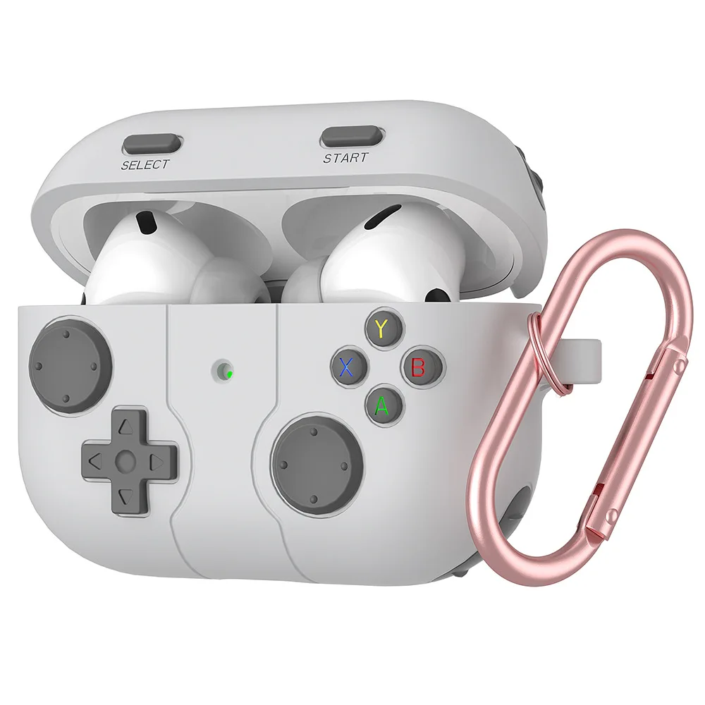 für Airpods Pro 3 Hülle Lustiges Hardshell-Gehäuse im Game-Design Stoßfeste Schutzhülle für Airpods Pro 3. Generation mit Reinigungsset – Detail 8