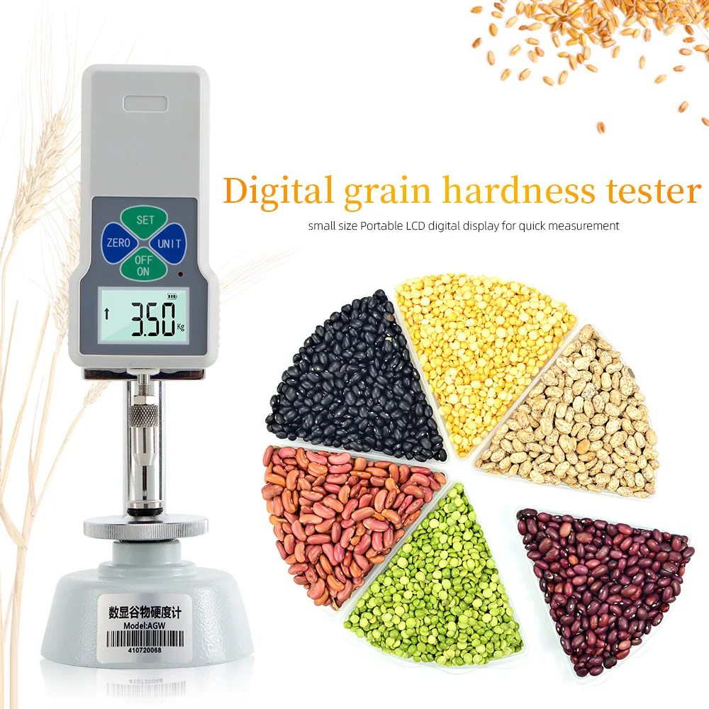 Imagem -06 - Digital Grain Dureza Tester Grain Scriber Durometer Machine Milho Trigo Café Arroz Alimentação Ect no Local Mão de Medição kg n