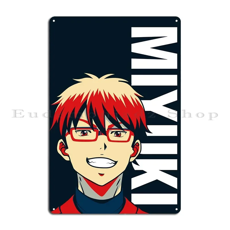 Miyuki Kazuya Catcher Text Metal Sign Wall Decor Designs Wall Decor Funny Pub Tin Sign Poster