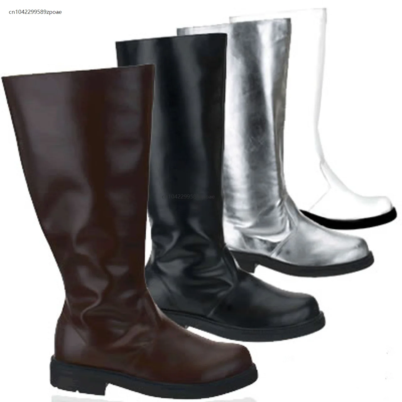 New European And American Medieval Viking Renaissance Warrior Knight Boot Role Play Pirate Carnival Retro Men Boots