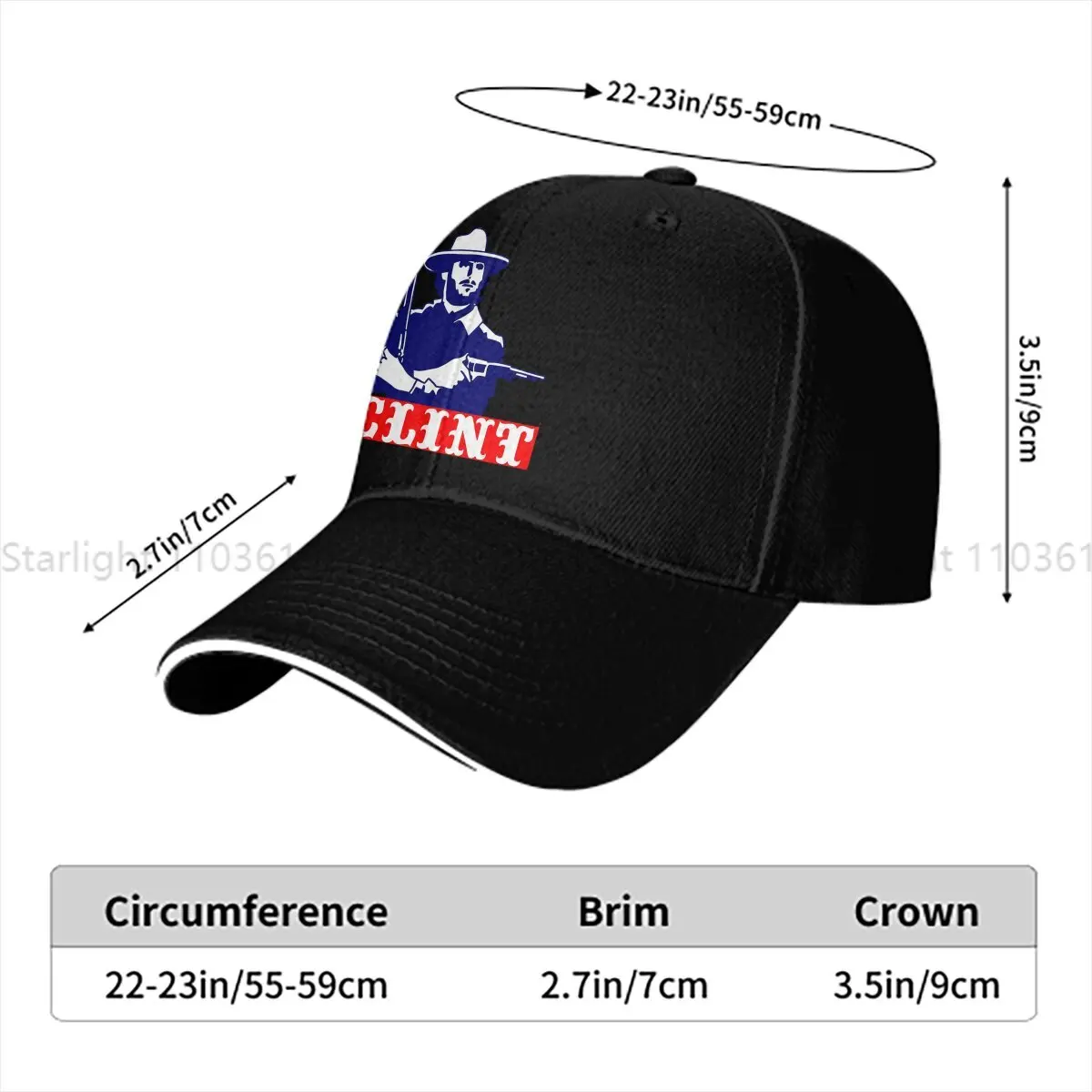 Callahan Blue Baseball Cap Men Hats Women Visor Protection Snapback Dirty Harry Caps