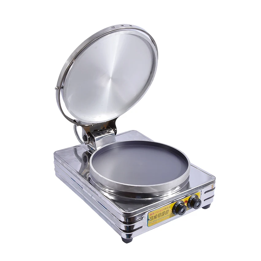 1PC Commercial Electric Pancake Scones Naan Bread Maker Machine Winonstick Aluminum Pan diameter 37.7cm Hot