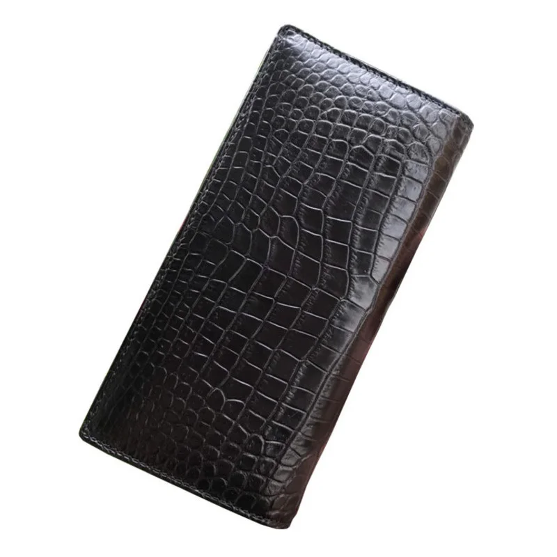 Genuine Leather New Fashion Long Wallet Man Trend Business Envelope Purse High Quality Casual Luxury Clutch Bag Cosy Billfold