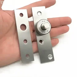 Stainless Steel Rotating Hinge 360 Degree Rotation Axis Up and Down Location Shaft Hidden Pivot Door Hareware Accessories