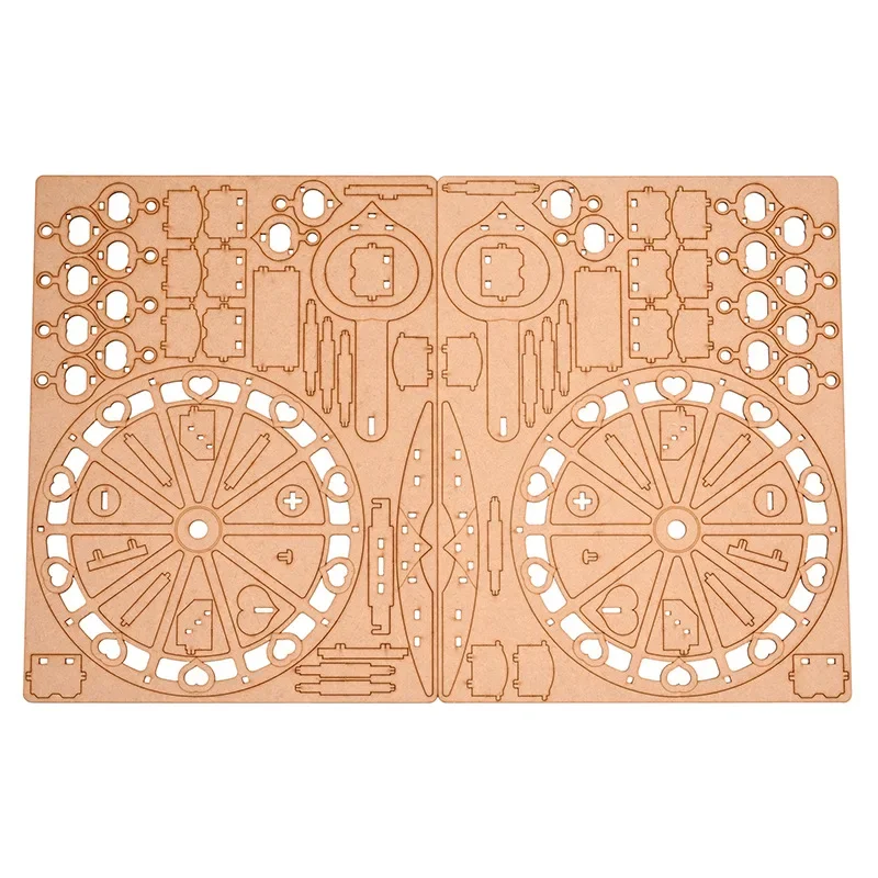 

Wooden Ferris Wheel 3D Puzzle DIY Model Improves Spatial Skills Educational Toy for Family Adults Kids Birthday Gift