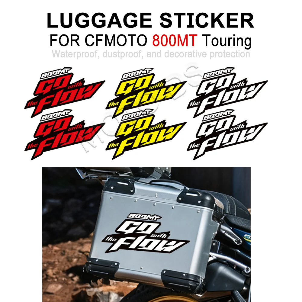 

For CFMOTO 800MT 800 MT Touring Explore Edition Motorcycle Aluminium Box Kit Trunk Cases Panniers Luggage Stickers