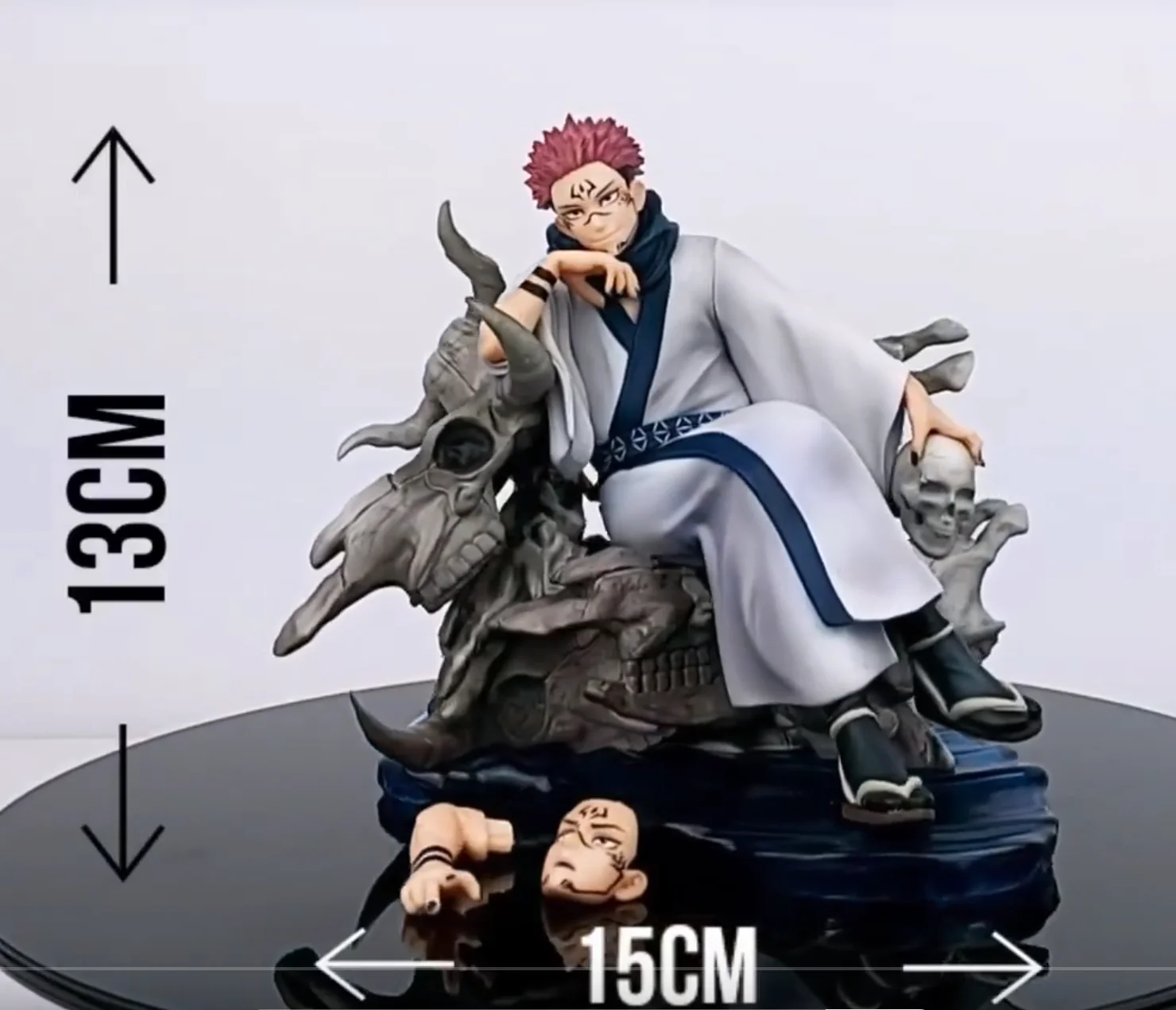 Figura Ryomen Sukuna Look Up De 10 Cm, PVC De Alta Calidad, Decoración De Escritorio Y Regalo Perfecto Para Fans Del Anime