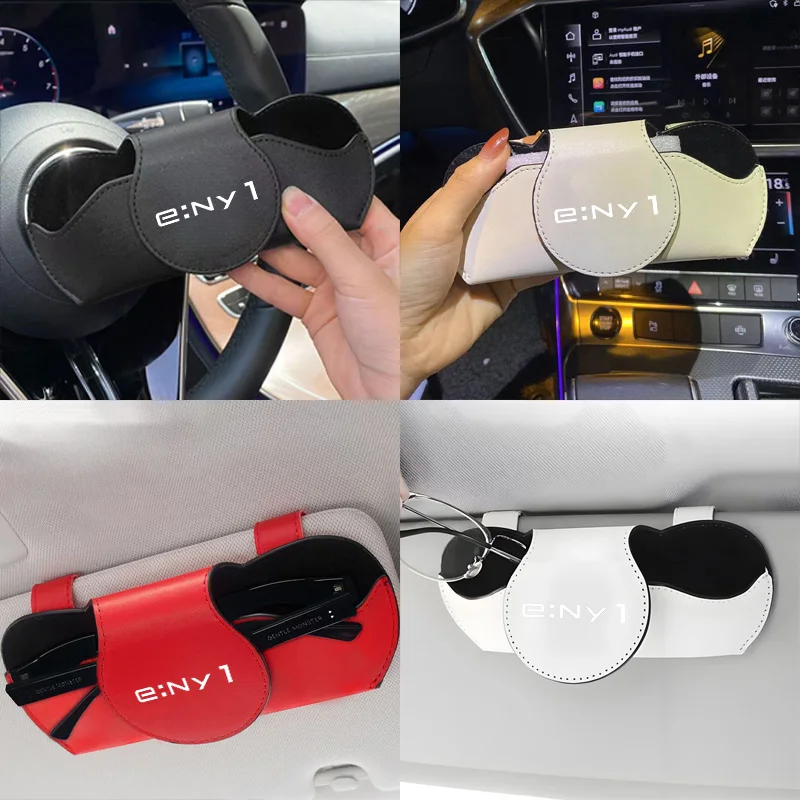 Car Sunglasses Holder For Honda Eny1 2023 2024 CRV ZRV HRV JAZZ CIVIC  Multi-function Glasses Clip Bill Clip Car accessories