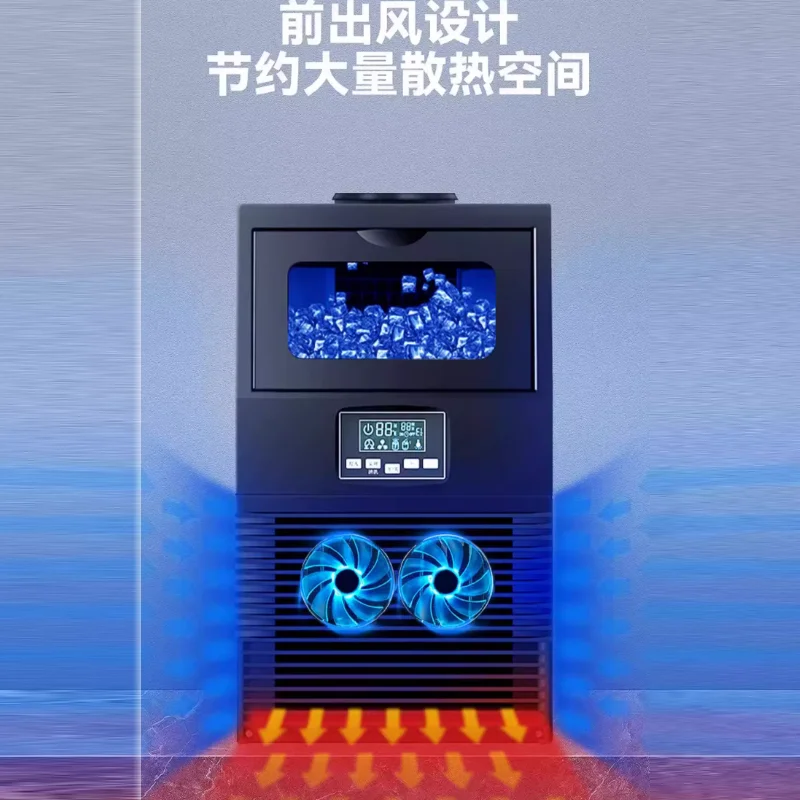 High Efficiency Energy Saving Counter Top Ice Maker Machine Easy Operate Fast Making Equipment