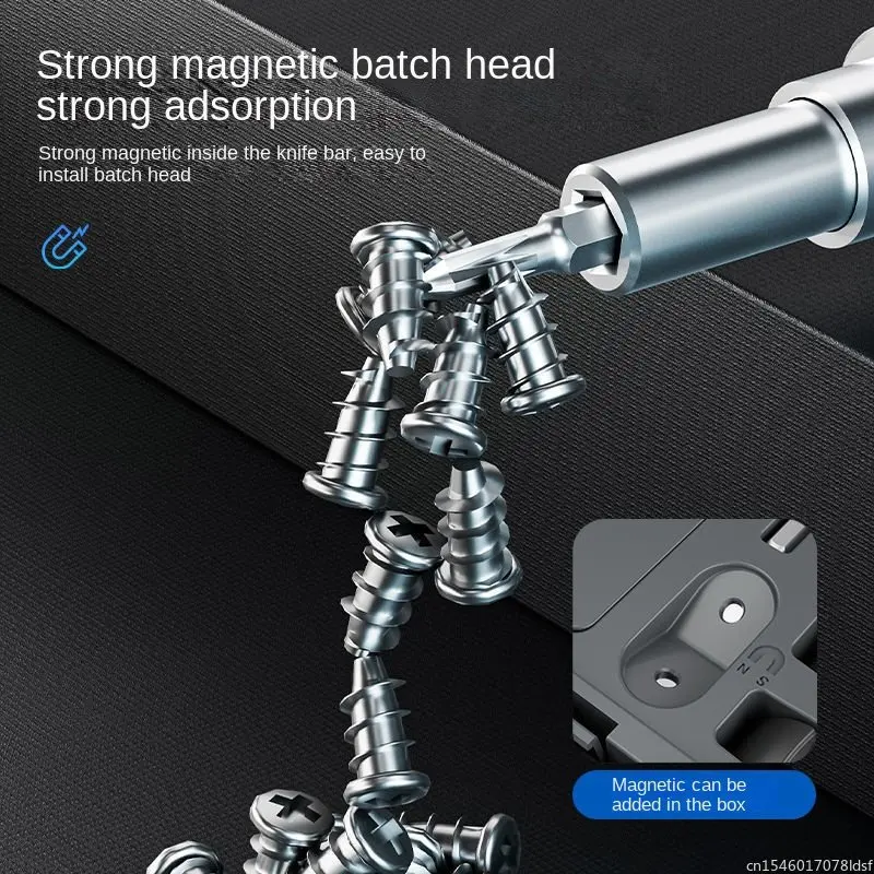 Imagem -03 - Xiaomi Chnt Precision Magnetic Screwdriver Grupo Parafuso Driver Tool Bits para Switch Phone Repair Tools Professional 145 em 1