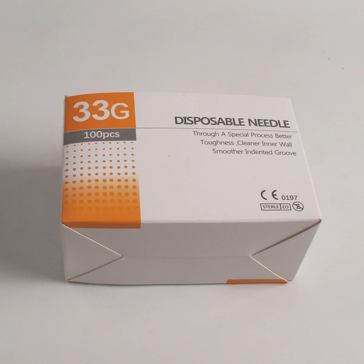 100Pcs/Box Tattoo Small Painless Beauty Needle 33G4MM 33G6MM 33G8MM 33G13MM Superfine Sterile Injector Needle Eyelid Tools