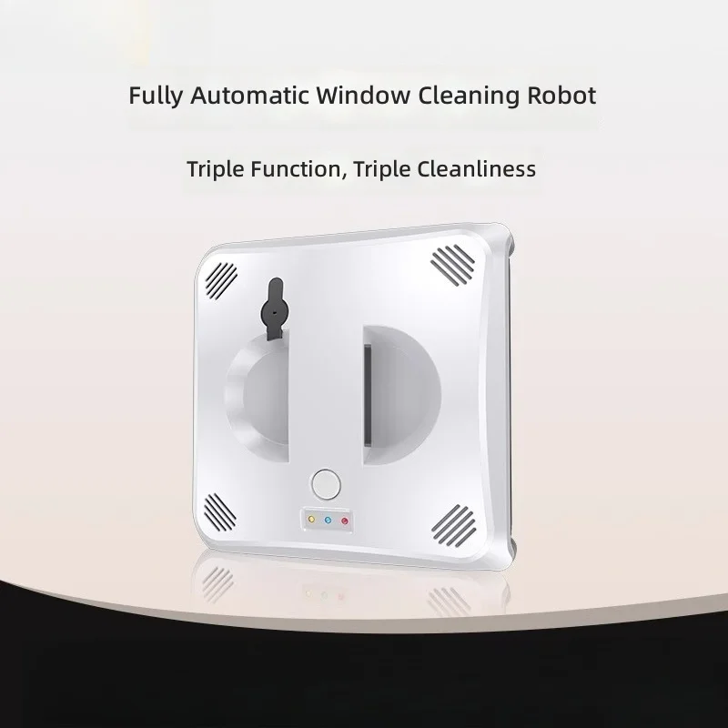 Smart Window Cleaning Robot, 2-Way Spraying, App Control, Voice Prompt, Dual Remote, Electric Glass Cleaner
