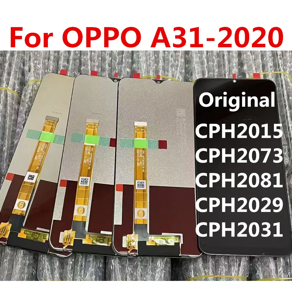 6.5'' For OPPO A31 2020 CPH2015 CPH2073 CPH2081 CPH2029 CPH2031 LCD display touch screen digiziter Assembly