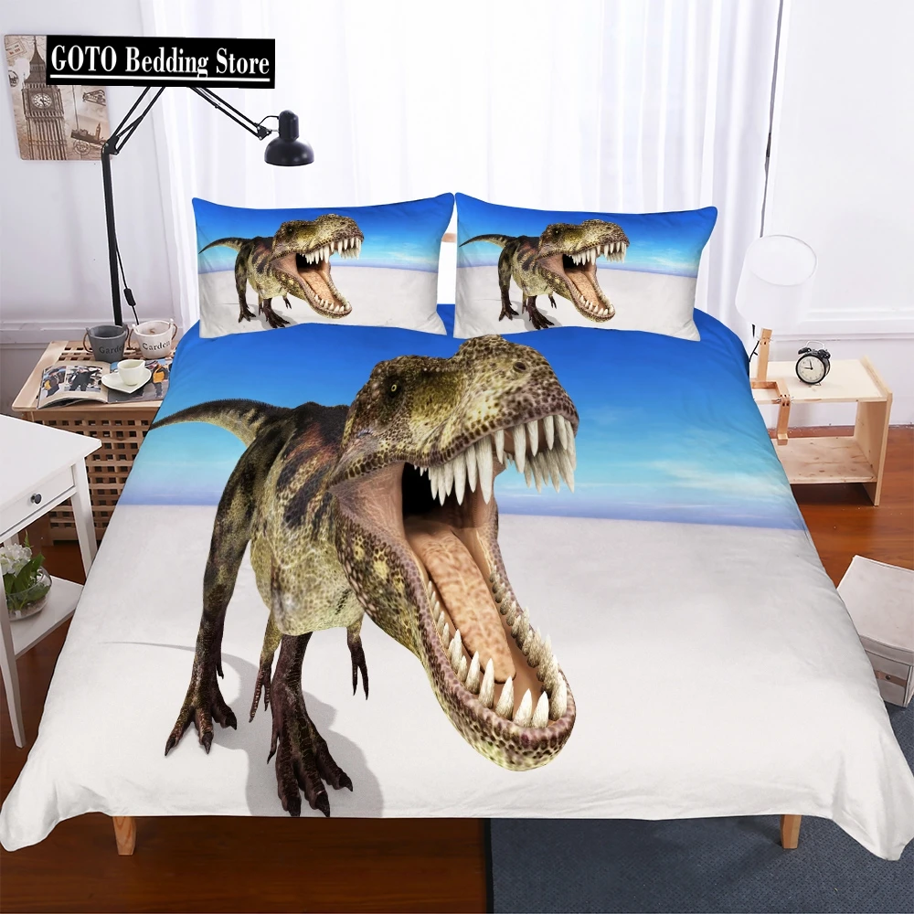 

Bedclothes King Size Comforter Set Dinosaur Duvet Cover Set Comforter Bedding Sets Single Kids Adult Bed Comforter For Winter