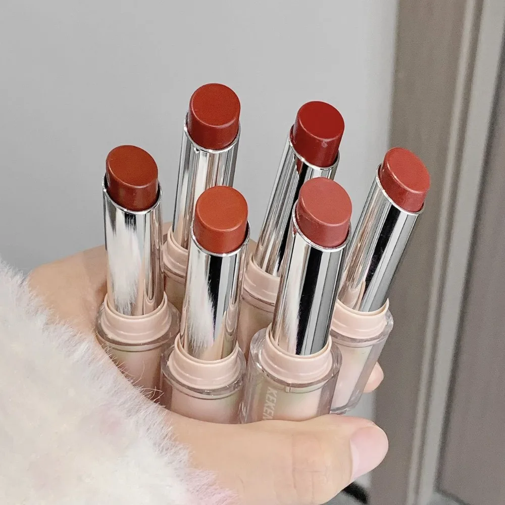 Nuevo KEKEMOOD lápiz labial de espejo de cristal brillo de labios hidratante de larga duración no pegajoso impermeable maquillaje de labios Sexy para uso diario y fiesta