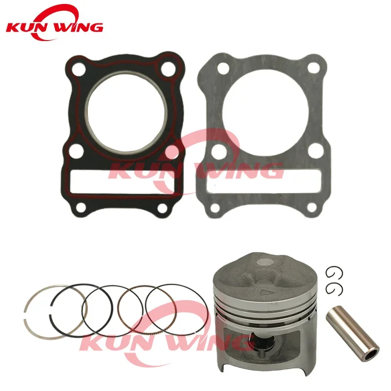 Zestaw uszczelek pierścieni tłokowych o średnicy 57MM do SUZUKI GN125 GS125 GZ125 DR125 DR-Z DRZ125 DF125 GS GN DR DF 125