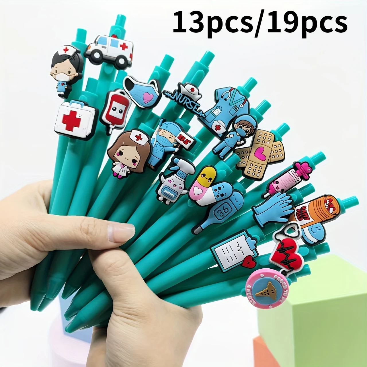 

13 шт./19 шт. специальные ручки по рецепту для медицинского персонала и врачей, подарочные ручки на День медсестер в честь медицинских работников