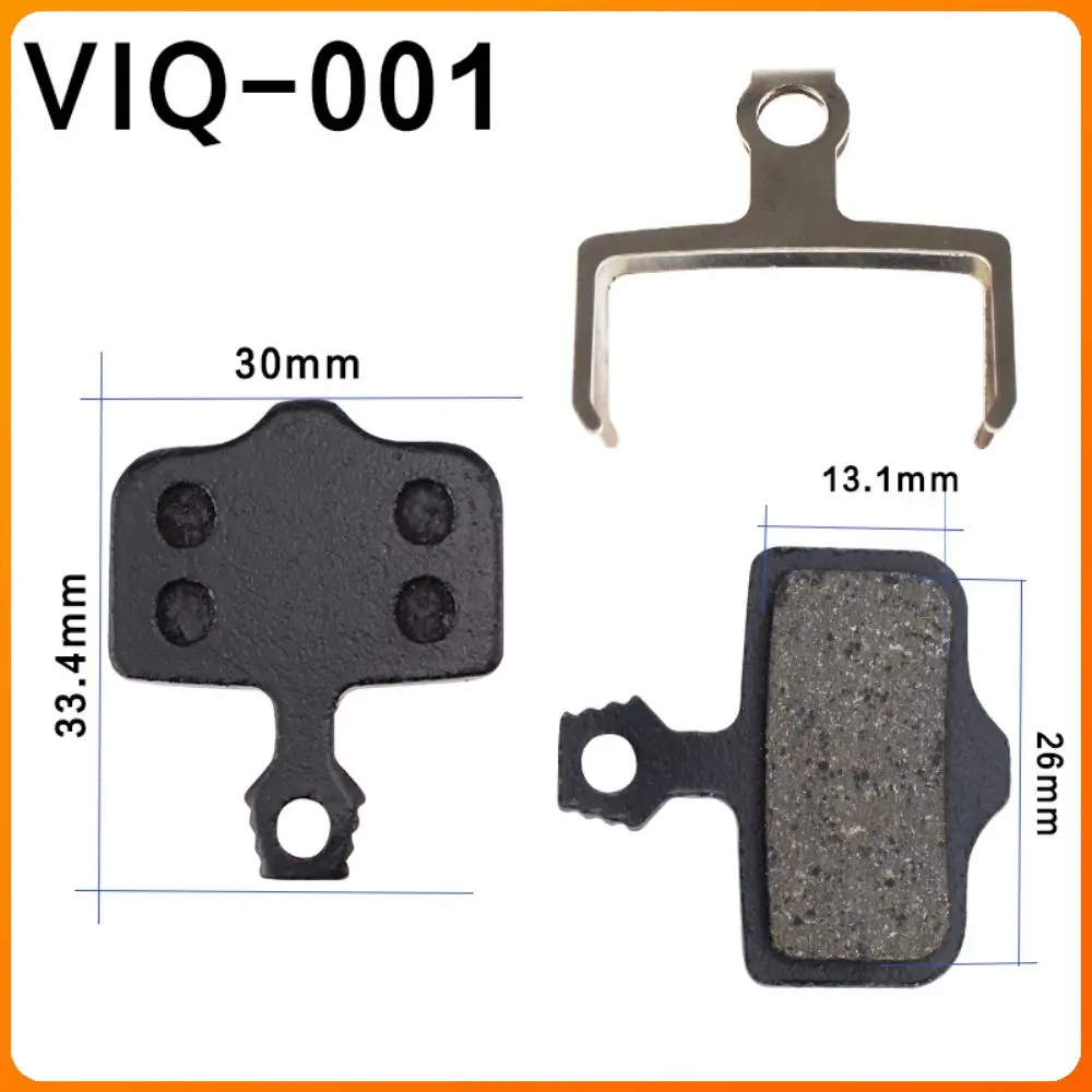 1 par almofadas de freio da bicicleta resina semi resistência à fricção metal freio a disco bicicleta resina freio a disco acessórios equitação