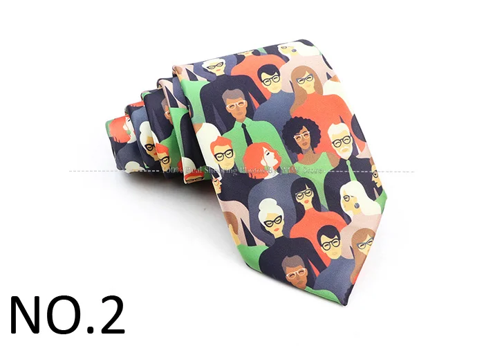 Einzigartiges Design für Herren, weiche Seidenkrawatten, Hausgesicht, Blumenansicht, Muster, Zeichnungsstil, braun-weiße Krawatte für Party, Hochzeit, Neuheitsgeschenk – Detail 2