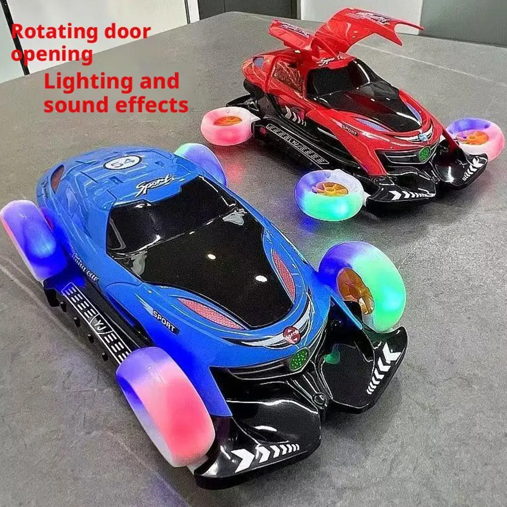 

Электрический четырехколесный вращающийся летающий автомобиль Dazzle Dance со световой музыкой на 360° ° Вращающийся гоночный автомобиль, электромобиль со световым звуком