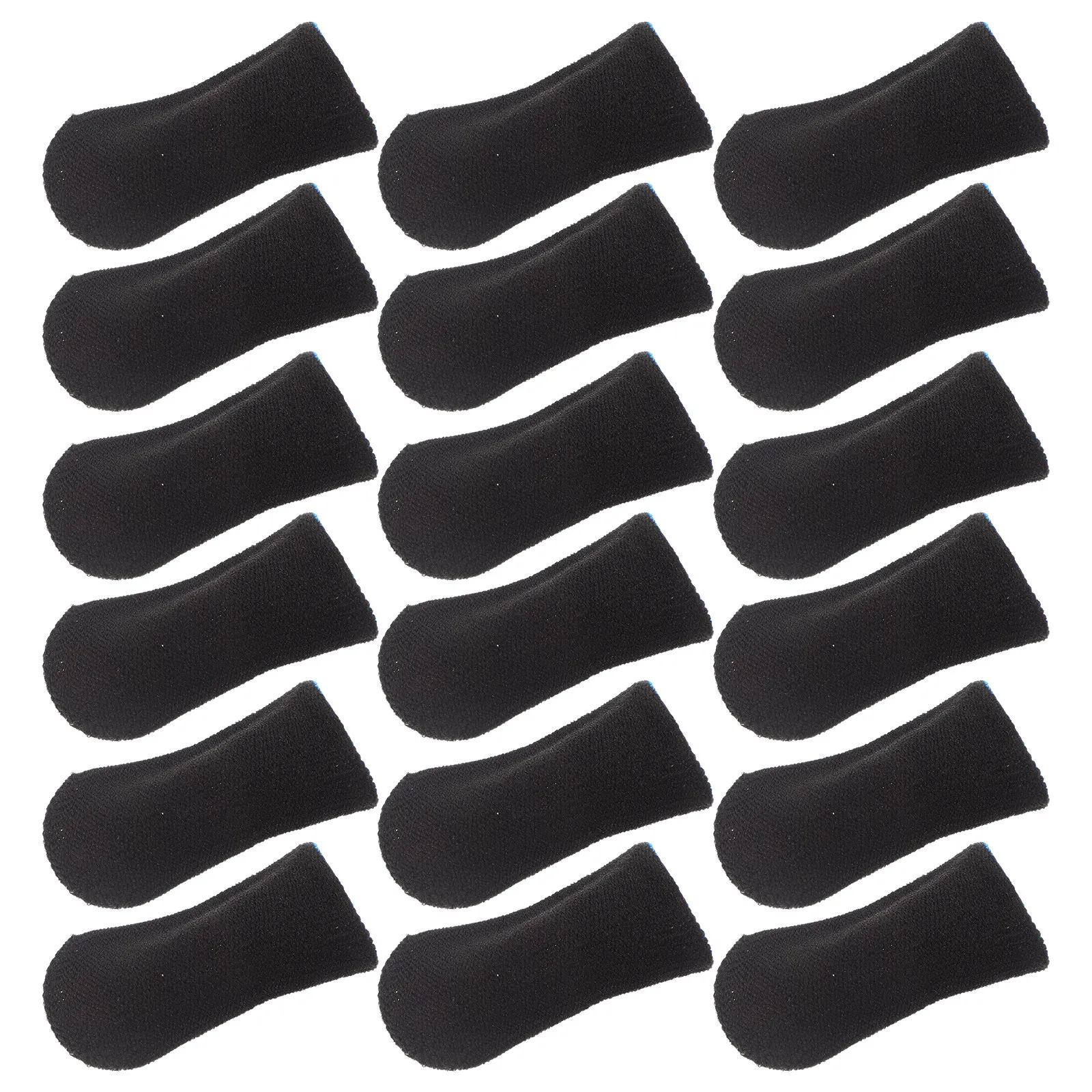 

10Pairs Finger Sleeves for Gaming Breathable Knit Thumb Sleeve Sweat-Wicking Fast-Dry Flexible Fit Finger Protector for Mobile
