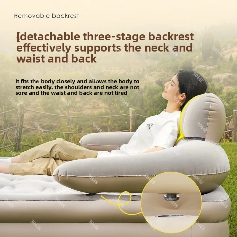 

Inflatable Mattress Home Floor Bed Air Bed Outdoor Camping Thickened Portable Tent Sleeping Pad