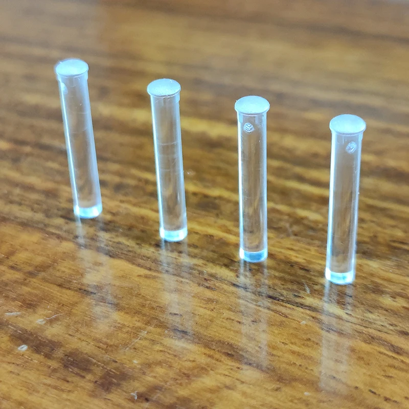 LDT3.0-L Transparent Guide Lamp Post Push-pin Light Guide Rod Straw Hat with Clamping Light Guide Column Led Translucent Column