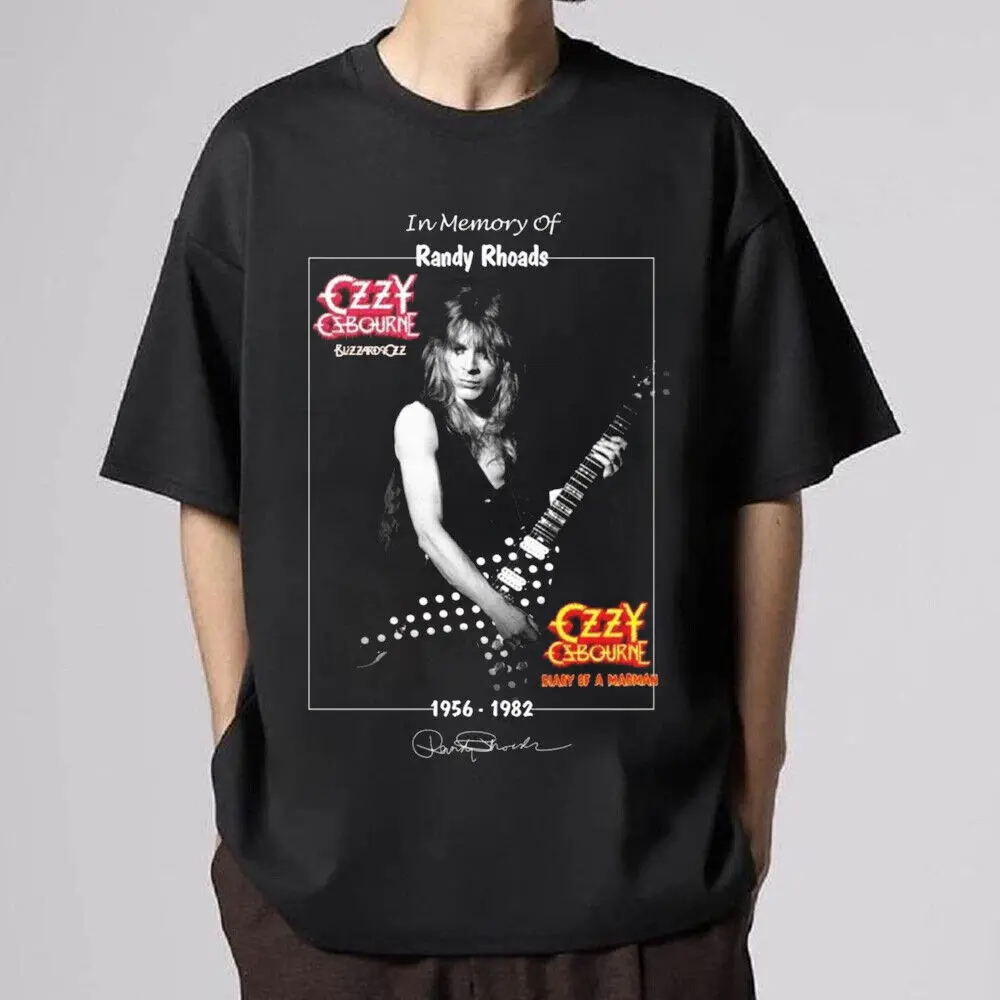 Rare RANDY RHOADS Men All Size T Shirt SR108 7