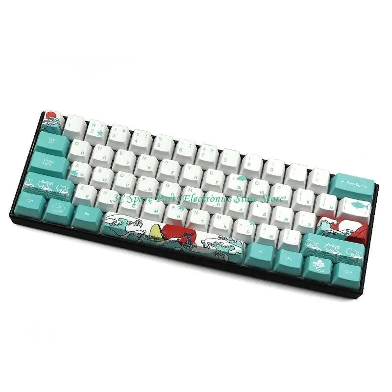 

SZ OEM-профильные колпачки для сублимации краски PBT для механической игровой клавиатуры