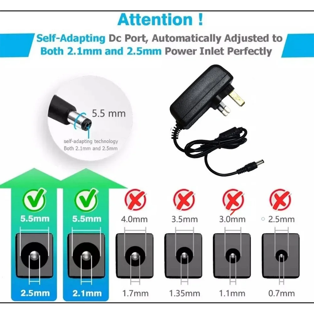 Desktop Adapter AC110V-240V To DC12V Plug in Wall Adapter 3A 4A 5A 8A Switching EU/US/UK/AU Power Supply for Led Light Strip