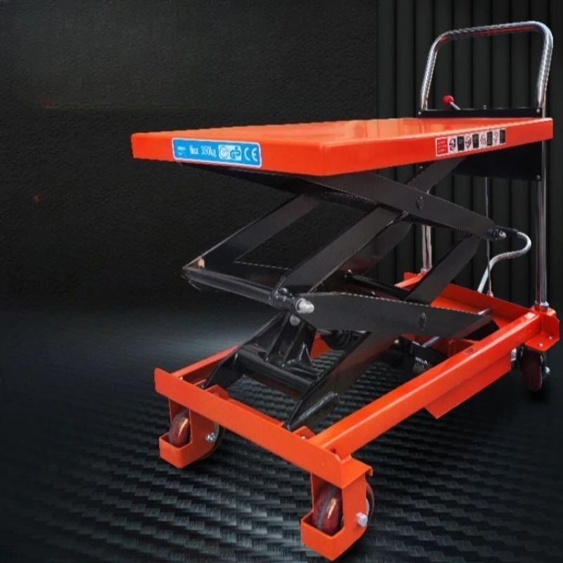 

Warehouse-specific Lift Trolley Simple Manual Hydraulic Lift Trolley Folding Unit Commercial Furniture Hebebühnenwagen ZY40TC