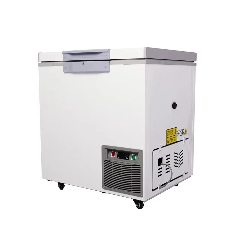Low greenhouse 2022 minus 50 degrees Celsius vertical ultra-low temperature deep vaccine laboratory freezer