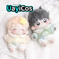 10cm Doll Clothes Milk Sugar Papa Jumpsuit Fashion Cute Costume Suit Stuffed Plushies Plush Doll Accessories Anime Toy For Kids