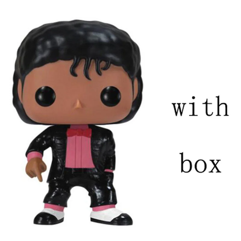 Michael Jackson Cute Vinyl 10cm Figure Model Toys Gifts Figures Statue Model Doll Collection Ornament Room Decoration Toys Gifts